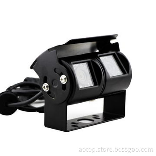 High-resolution Sharp CCD Wide Lens/Night Vision Car Rear-view Dual Cameras for Buses, Truck